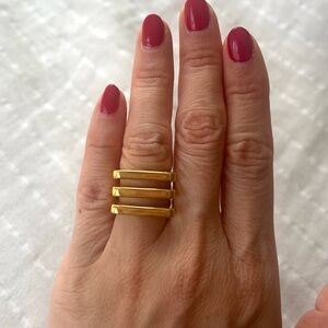Gold-plated ring